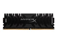 HyperX Predator - DDR4 - módulo - 8 GB - DIMM de 288 espigas - 2666 MHz / PC4-21300 - CL13 - 1.35 V - sin búfer - no ECC - negro HX426C13PB3/8
