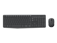 Logitech MK235 - Juego de teclado y ratón - inalámbrico - 2.4 GHz - húngaro 920-007935