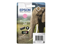 Epson 24 - 5.1 ml - magenta claro - original - blíster con alarma de RF - cartucho de tinta - para Expression Photo XP-55, 750, 760, 850, 860, 950, 960, 970; Expression Premium XP-750, 850 C13T24264022