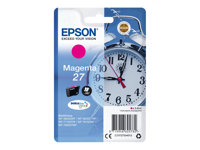 Epson 27 - 3.6 ml - magenta - original - blíster con alarmas de RF/acústica - cartucho de tinta - para WorkForce WF-3620, WF-3640, WF-7110, WF-7610, WF-7620, WF-7715, WF-7720 C13T27034022