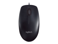 Logitech M90 - Ratón - diestro y zurdo - óptico - cableado - USB 910-001793