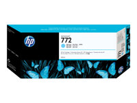 HP 772 - 300 ml - cián claro - original - cartucho de tinta - para DesignJet HD Pro MFP, SD Pro MFP, Z5200, Z5200 PostScript, Z5400 PostScript ePrinter CN632A