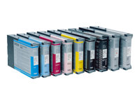 Epson T6025 - 110 ml - cián claro - original - cartucho de tinta - para Stylus Pro 7800, Pro 7880, Pro 9800, Pro 9880 C13T602500