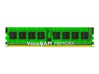 Kingston ValueRAM - DDR3 - módulo - 8 GB - DIMM de 240 contactos - 1600 MHz / PC3-12800 - CL11 - 1.5 V - sin búfer - no ECC KVR16N11/8