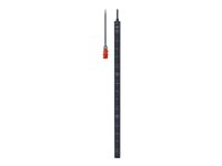 APC Easy Basic Rack PDU EPDU1216B - Unidad de distribución de potencia (montaje en bastidor) - CA 400 V - 11 kW - 11000 VA - trifásico - input: IEC 60309 3P+N+PE - conectores de salida: 42 (6 x IEC 60320 C19, 36 x IEC 60320 C13) - 0U - 2.5 m cable - negro - para P/N: AR9300SP, AR9300SP-R, AR9307SP, AR9307SP-R, SMC1000I-2UC, SMC1000IC, SMC1500I-2UC EPDU1216B