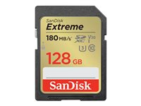 SanDisk Extreme PLUS - Tarjeta de memoria flash - 128 GB - UHS-I U3 / Class10 - SDXC UHS-I SDSDXWA-128G-GNCIN