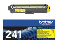 Brother TN241Y - Amarillo - original - cartucho de tóner - para Brother DCP-9015, DCP-9020, HL-3140, HL-3150, HL-3170, MFC-9140, MFC-9330, MFC-9340 TN241Y