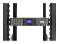 Eaton 9PX 9PX1500RT - UPS (montaje en rack / externo) - AC 100/110/120/125 V - 1350 vatios - 1500 VA - RS-232, USB - conectores de salida: 8 - 2U - negro, plata 9PX1500RT