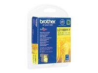 Brother LC1100HYYBP - Gran capacidad - amarillo - original - blíster - cartucho de tinta - para Brother DCP-6690CW, MFC-5890CN, MFC-6490CW LC1100HYYBP