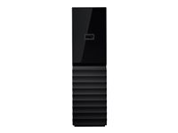 WD My Book WDBBGB0140HBK - Disco duro - cifrado - 14 TB - externo (sobremesa) - USB 3.0 - AES de 256 bits - negro WDBBGB0140HBK-EESN