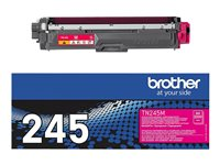 Brother TN245M - Alto rendimiento - magenta - original - cartucho de tóner - para Brother DCP-9015, DCP-9020, HL-3140, HL-3150, HL-3170, MFC-9140, MFC-9330, MFC-9340 TN245M