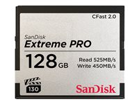SanDisk Extreme Pro - Tarjeta de memoria flash - 128 GB - CFast 2.0 SDCFSP-128G-G46D