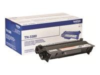 Brother TN3380 - Negro - original - cartucho de tóner - para Brother DCP-8110, 8150, 8155, 8250, HL-5440, 5450, 5470, 6180, MFC-8510, 8520, 8710, 8950 TN3380