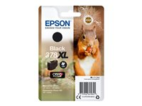 Epson 378XL - 11.2 ml - XL - negro - original - blíster con alarmas de RF/acústica - cartucho de tinta - para Expression Home XP-8605, XP-8606; Expression Home HD XP-15000; Expression Photo XP-8500 C13T37914020