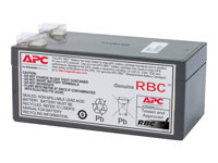 APC Replacement Battery Cartridge #47 - Batería de UPS - 1 x baterías - Ácido de plomo - 3200 mAh - negro - para P/N: BE325, BE325-CN, BE325-FR, BE325-GR, BE325-IT, BE325-LM, BE325R, BE325R-CN, BE325-UK RBC47