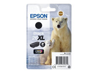 Epson 26XL - 12.2 ml - XL - negro - original - blíster con alarmas de RF/acústica - cartucho de tinta - para Expression Premium XP-510, 520, 600, 605, 610, 615, 620, 625, 700, 710, 720, 800, 810, 820 C13T26214022