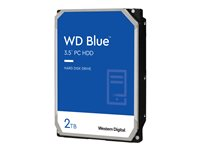 WD Blue WD20EZBX - Disco duro - 2 TB - interno - 3.5" - SATA 6Gb/s - 7200 rpm - búfer: 256 MB WD20EZBX