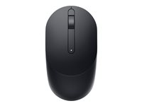 Dell MS300 - Ratón - tamaño completo - diestro y zurdo - LED óptico - 3 botones - inalámbrico - 2.4 GHz - negro - al por menor - caja - con 3 años del servicio Next Business Day Advanced Exchange MS300-BK-R-EU
