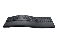 Logitech ERGO K860 - Teclado - inalámbrico - 2.4 GHz, Bluetooth 5.0 - QWERTY - Reino Unido - grafito 920-010107