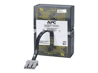 APC Replacement Battery Cartridge #32 - Batería de UPS - 1 x baterías - Ácido de plomo - carbón - para P/N: 516-015, BN1050, BN1050-CN, BR1000TW, BR800-IN, BT1000, BT1000MC, BX800, BX900-CN RBC32