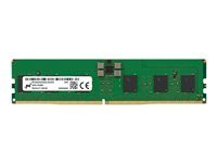 Micron - DDR5 - módulo - 16 GB - DIMM de 288 contactos - 4800 MHz / PC5-38400 - CL40 - 1.1 V - registrado - ECC MTC10F1084S1RC48BA1R