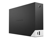 Seagate One Touch with hub STLC4000400 - Disco duro - 4 TB - externo (sobremesa) - USB 3.0 - negro - con Seagate Rescue Data Recovery STLC4000400