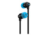 Logitech G G333 - Auriculares internos con micro - en oreja - cableado - conector de 3,5 mm - negro - para Oculus Quest 2 (256 GB), Quest 2 (64 GB) 981-000924