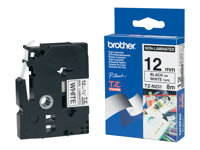 Brother TZe-N231 - Negro sobre blanco - rollo (1,2 cm x 8 m) 1 bobina(s) cinta no laminada - para Brother PT-D600, H110; P-Touch PT-1005, 1010, D210, D400, D450, E550, H110, P900, P950 TZEN231
