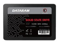 Dataram SSD-DCXGCC - SSD - 256 GB - interno - 2.5" - SATA 6Gb/s SSD-DCXGCC-256G