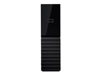 WD My Book WDBBGB0180HBK - Disco duro - cifrado - 18 TB - externo (sobremesa) - USB 3.0 - AES de 256 bits - negro WDBBGB0180HBK-EESN