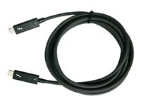 QNAP - Cable Thunderbolt - USB-C (M) a USB-C (M) - Thunderbolt 3 - 2 m - activo CAB-TBT320M-40G-LINTES