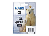 Epson 26XL - 8.7 ml - XL - Photo Negro - original - blíster - cartucho de tinta - para Expression Premium XP-510, 520, 600, 605, 610, 615, 620, 625, 700, 710, 720, 800, 810, 820 C13T26314012