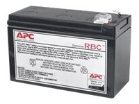 APC Replacement Battery Cartridge #110 - Batería de UPS - 1 x baterías - Ácido de plomo - negro - para P/N: BE650G2-CP, BE650G2-FR, BE650G2-GR, BE650G2-IT, BE650G2-SP, BE650G2-UK, BR650MI APCRBC110