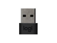 Logitech Logi Zone Wired USB-A Adapter - Adaptador USB - USB Tipo A (M) a USB-C (H) - grafito - para Zone Wired MSFT Teams 989-000982