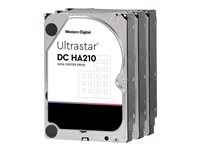 WD Ultrastar DC HA210 HUS722T1TALA604 - Disco duro - 1 TB - interno - 3.5" - SATA 6Gb/s - 7200 rpm - búfer: 128 MB 1W10001