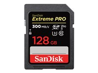 SanDisk Extreme Pro - Tarjeta de memoria flash - 128 GB - UHS-II U3 / Class10 - 1733x/2000x - SDXC UHS-II SDSDXDK-128G-GN4IN