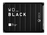 WD_BLACK P10 Game Drive for Xbox One WDBA5G0040BBK - Disco duro - 4 TB - externo (portátil) - USB 3.2 Gen 1 - negro con adorno blanco WDBA5G0040BBK-WESN