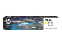 HP 913A - Amarillo - original - PageWide - cartucho de tinta - para PageWide 352, MFP 377; PageWide Managed MFP P57750, P55250; PageWide Pro 452, 477, 552 F6T79AE