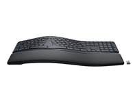 Logitech ERGO K860 Split Keyboard for Business - Teclado - inalámbrico - Bluetooth LE - QWERTY - Español - Europa - grafito 920-010350