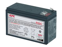APC Replacement Battery Cartridge #17 - Batería de UPS - 1 x baterías - Ácido de plomo - negro - para P/N: BE850G2, BE850G2-CP, BE850G2-FR, BE850G2-IT, BE850G2-SP, BVN900M1, BVN950M2 RBC17