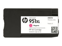 HP 951XL - 17 ml - Alto rendimiento - magenta - original - cartucho de tinta - para Officejet Pro 251, 276, 8100, 8600, 8600 N911, 8610, 8615, 8616, 8620, 8625, 8630, 8640 CN047AE#301