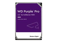 WD Purple Pro WD181PURP - Disco duro - 18 TB - interno - 3.5" - SATA 6Gb/s - 7200 rpm - búfer: 512 MB WD181PURP