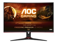 AOC Gaming C27G2ZE/BK - monitor LED - curvado - Full HD (1080p) - 27" C27G2ZE/BK