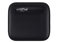 Crucial X6 - SSD - 2 TB - externo (portátil) - USB 3.1 Gen 2 (USB-C conector) - negro CT2000X6SSD9