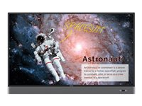 BenQ RM5502K - 55" Clase diagonal Education IFP Series pantalla LCD con retroiluminación LED - interactivo - con pizarra interactiva integrada, pantalla táctil (multitáctil) - 4K UHD (2160p) 3840 x 2160 - LED de iluminación directa 9H.F5PTC.DE4