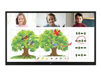 LG 55TR3BG-B - 55" Clase diagonal TR3BG Series pantalla LCD con retroiluminación LED - interactivo - con pantalla táctil (multitáctil) - 4K UHD (2160p) 3840 x 2160 - negro 55TR3BG-B.AEUQ