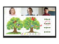 LG 86TR3BF-B - 86" Clase diagonal TR3BF Series pantalla LCD con retroiluminación LED - señalización digital interactiva - con pantalla táctil (multitáctil) - Android - 4K UHD (2160p) 3840 x 2160 - negro 86TR3BF-B.AEUQ