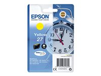 Epson 27 - 3.6 ml - amarillo - original - blíster con alarmas de RF/acústica - cartucho de tinta - para WorkForce WF-3620, WF-3640, WF-7110, WF-7610, WF-7620, WF-7715, WF-7720 C13T27044022