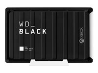 WD_BLACK D10 Game Drive for Xbox One WDBA5E0120HBK - Disco duro - 12 TB - externo (portátil) - USB 3.2 Gen 1 - 7200 rpm - negro WDBA5E0120HBK-EESN