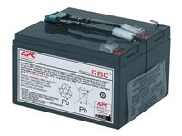 APC Replacement Battery Cartridge #9 - Batería de UPS - Ácido de plomo - negro - para P/N: SU700RM, SU700RMI, SU700RMINET, SU700RMNET RBC9